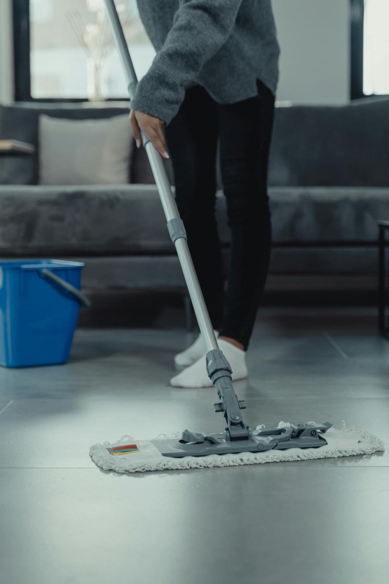 Professional commercial floor mopping service in Georgetown, TX